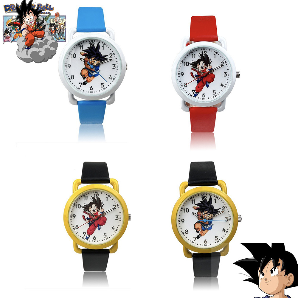 Accessories With Watch - New Dragon Ball Goku Cartoon Quartz