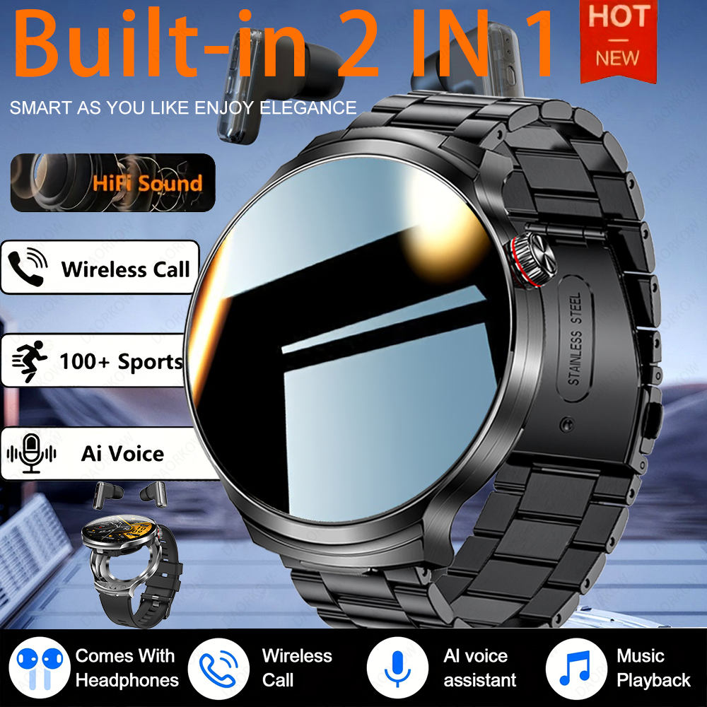 Smartwatch Headset - 2026 New 2 in 1 Smart