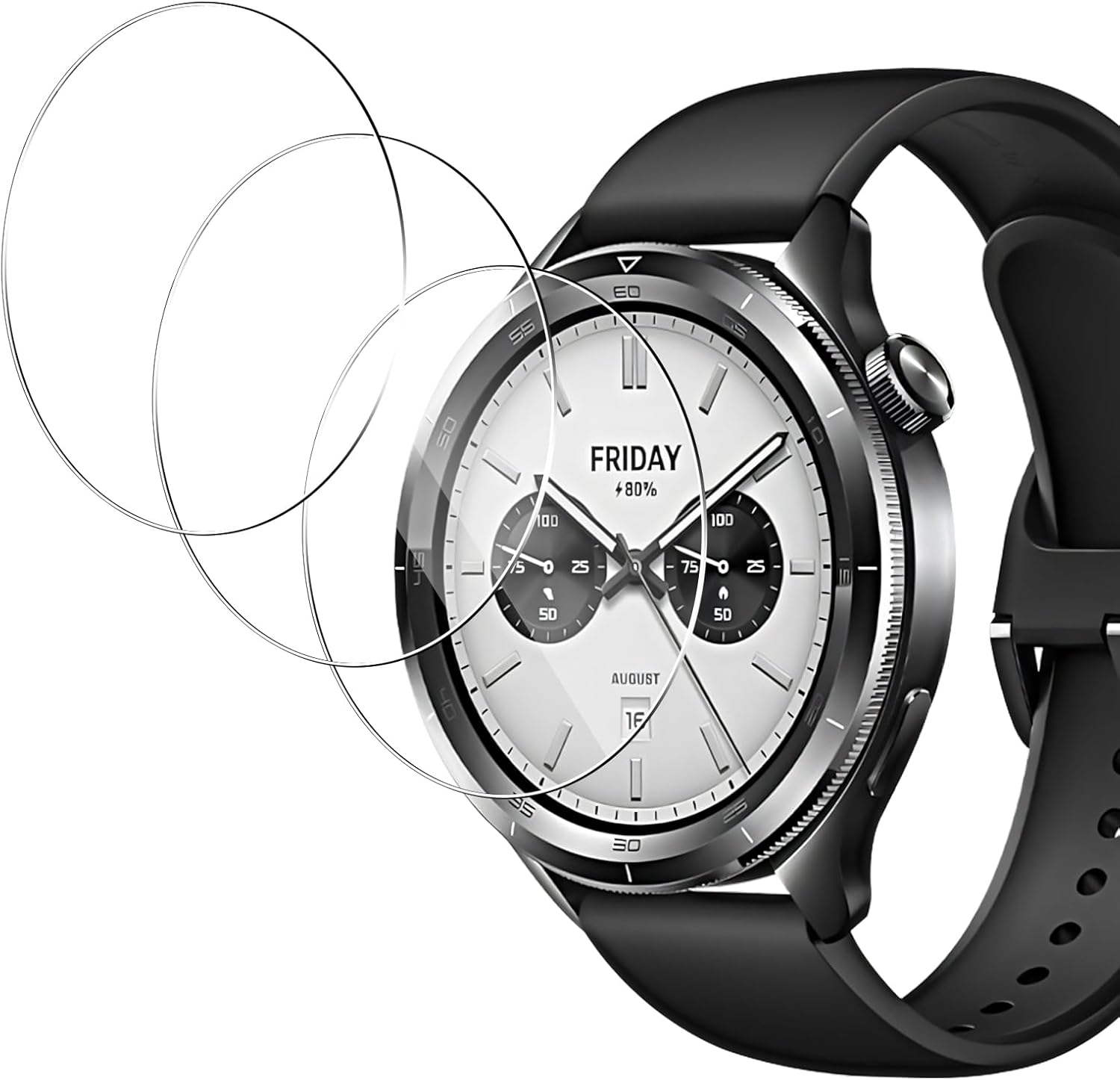 3PCS Tempered Glass Smartwatch – обзор и цена Xiaomi Smartwatch S4 Accessories
