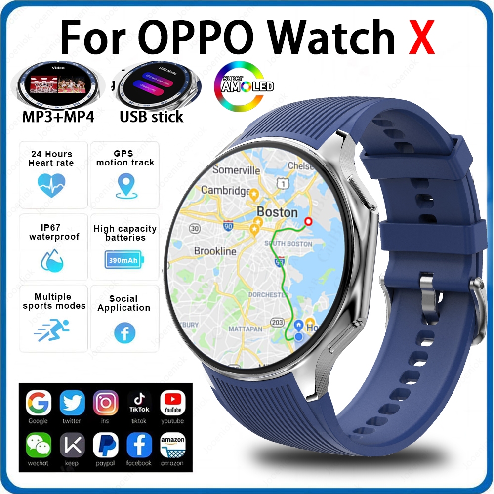 OPPO Watch X AMOLED 32GB Smart – обзор и цена Smartwatch Instagram