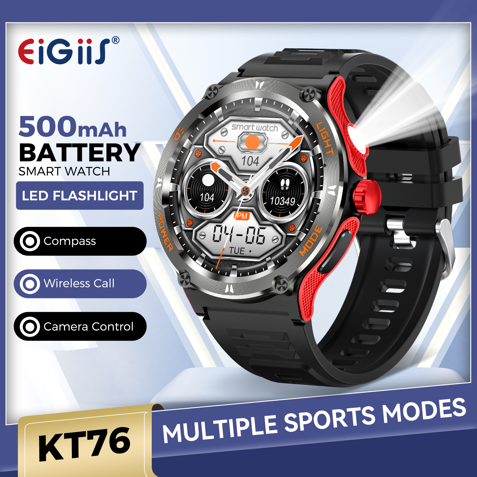 EIGIIS Smart Watch 3ATM Waterp – обзор и цена Smartwatch Face