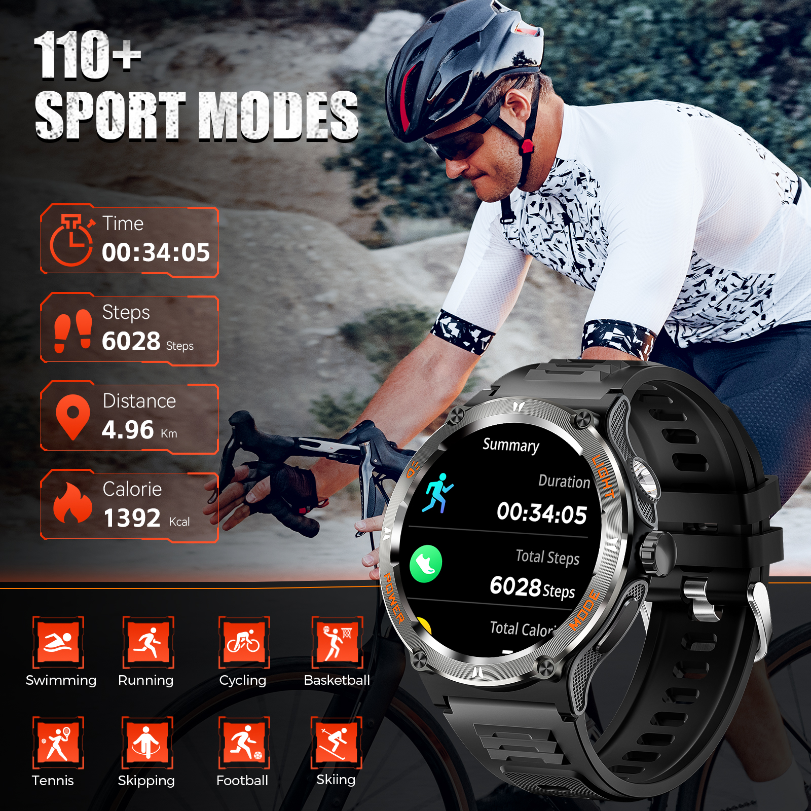 EIGIIS Smart Watch 3ATM Waterp – обзор и цена Smartwatch Face