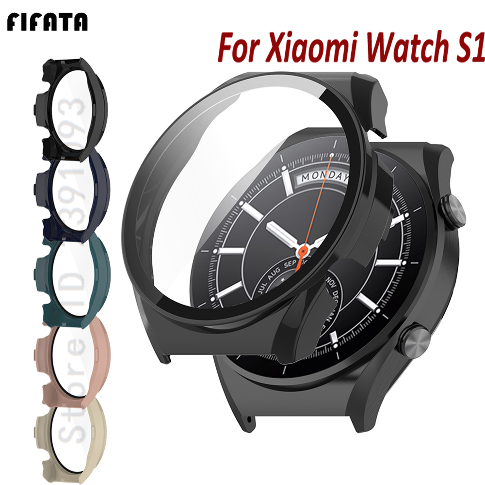 Screen Glass Protector Case Fo – обзор и цена Xiaomi Smartwatch Accessories