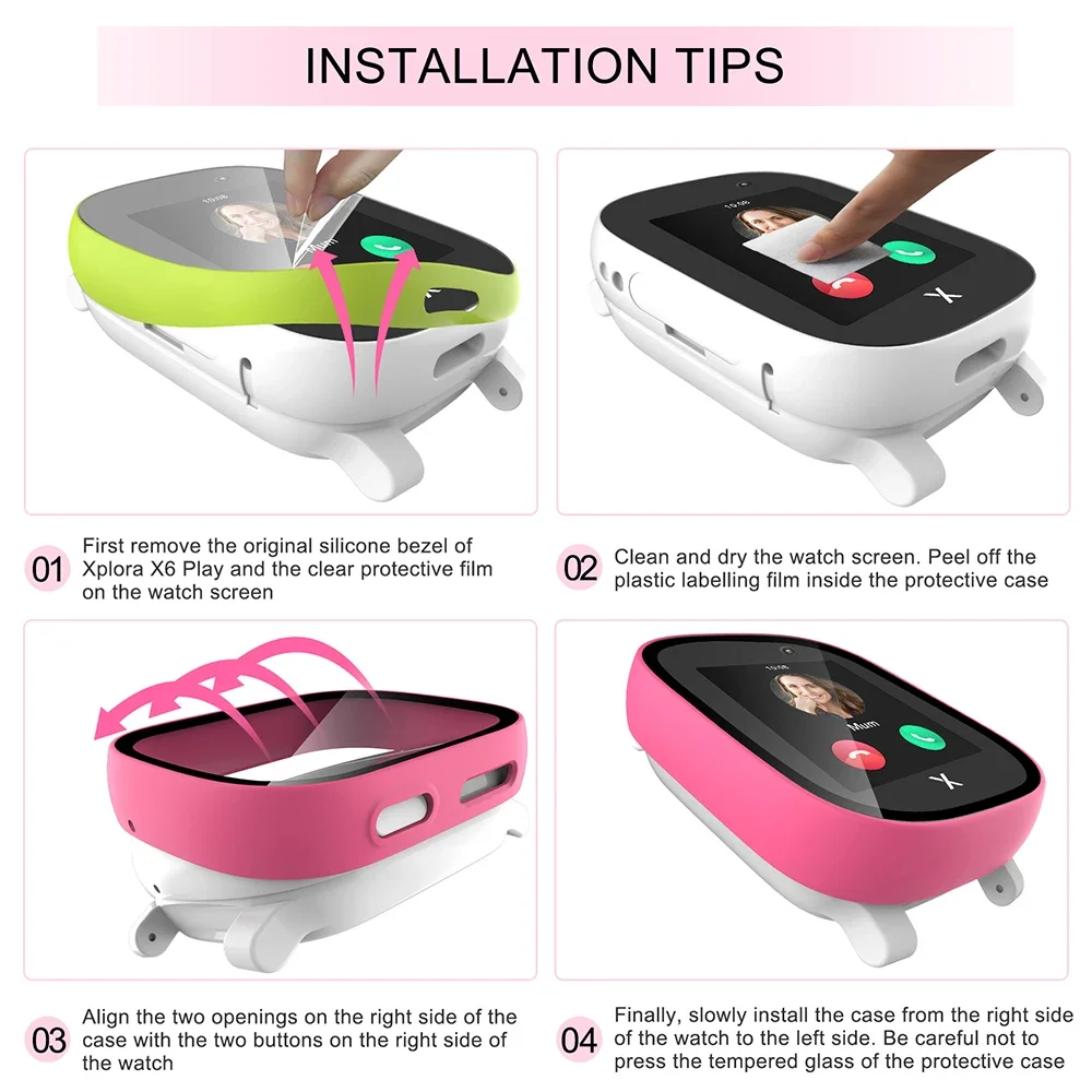 Case for Xploar X6 Play Kids S – обзор и цена Smartwatch Icon