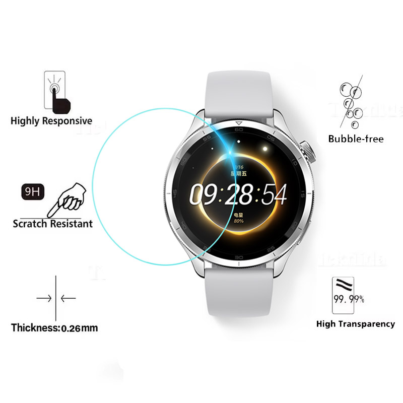 Tempered Glass for Xiaomi Mi W – обзор и цена Xiaomi Smartwatch S4 Accessories