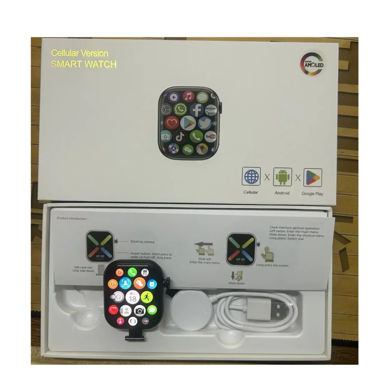 Premium VP29 4G Android Smartw – обзор и цена Smartwatch Instagram