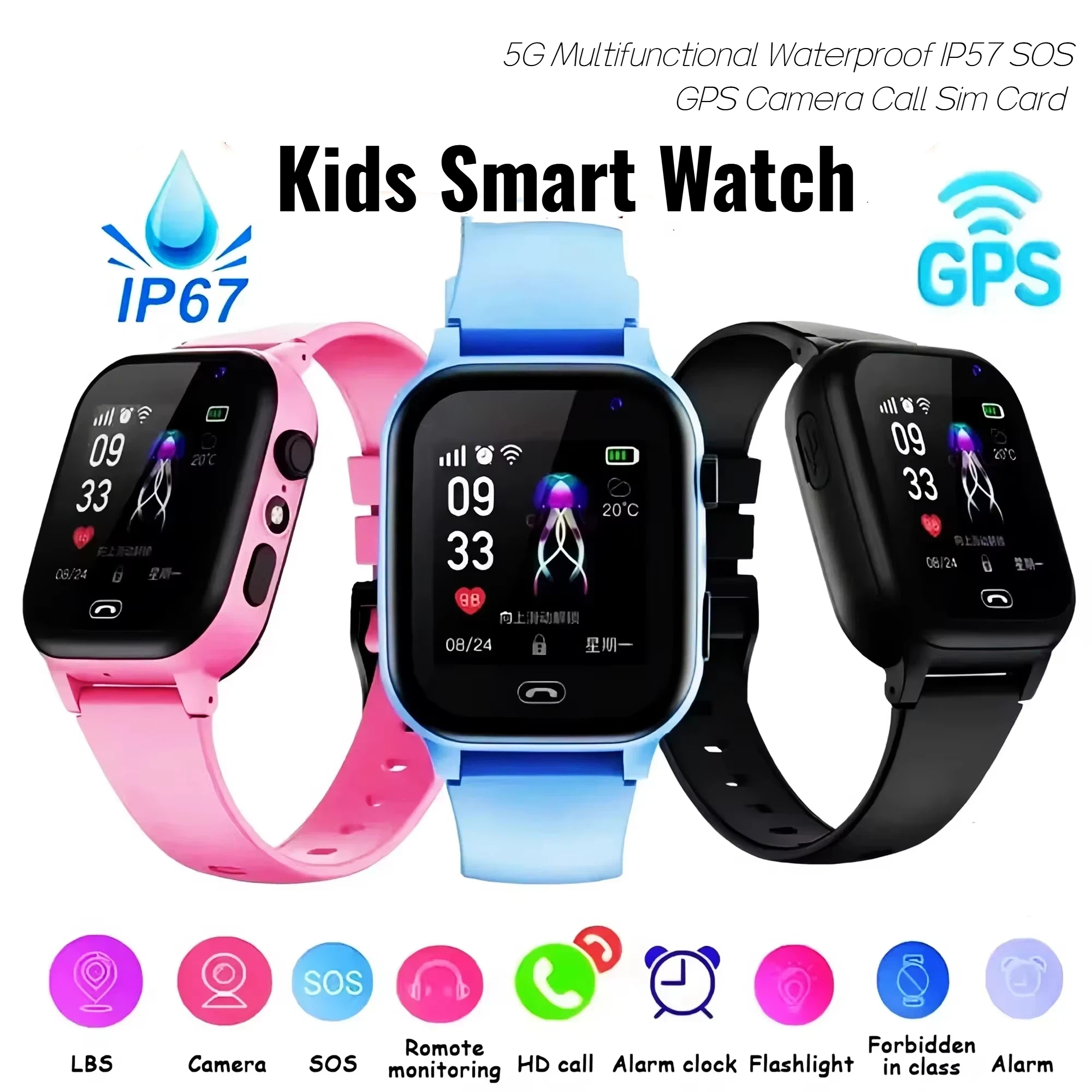 Lenovo Kids Smart Watch 5G GPS – обзор и цена Smartwatch Id