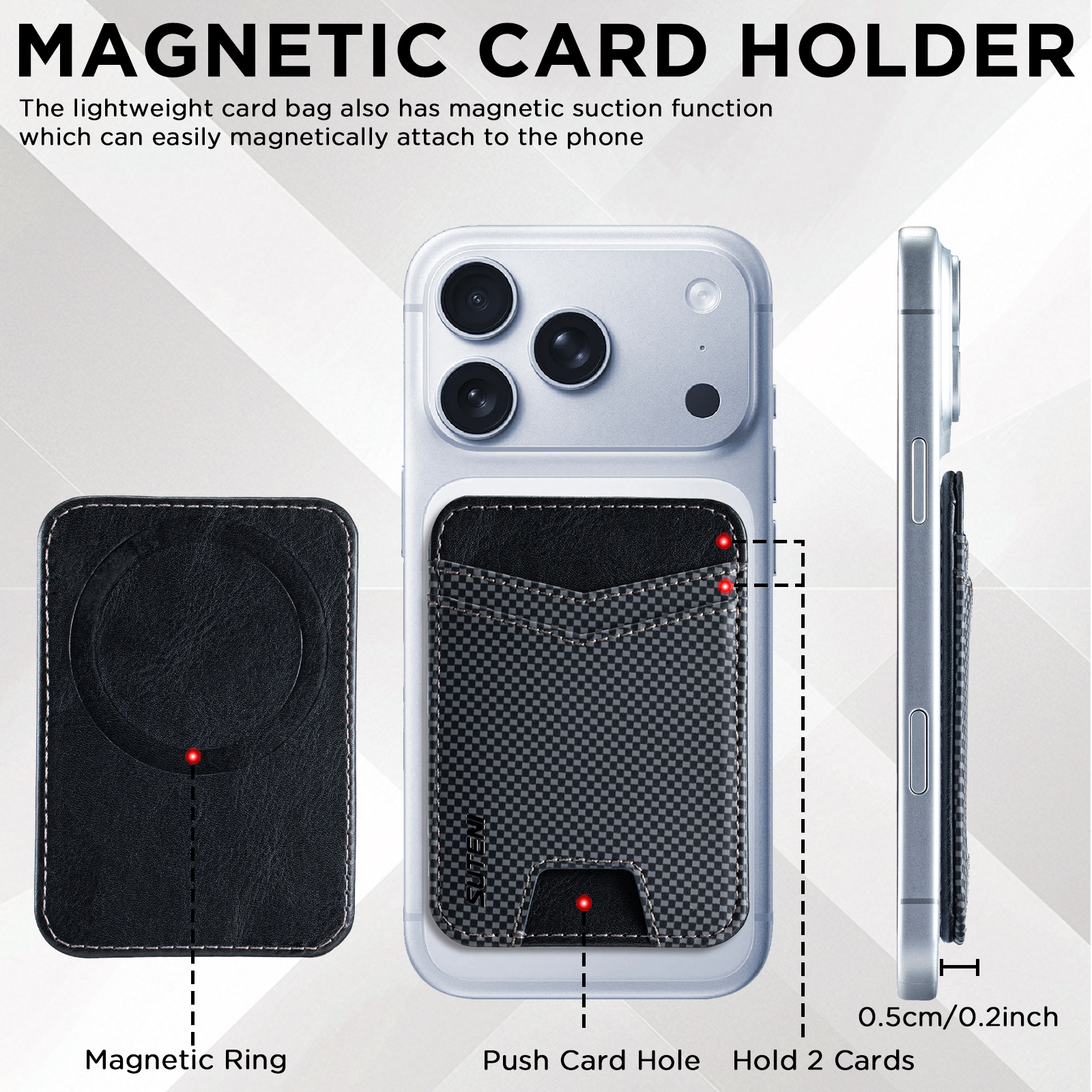 Magnetic Card Holder For Magsa – обзор и цена Smartwatch Universal