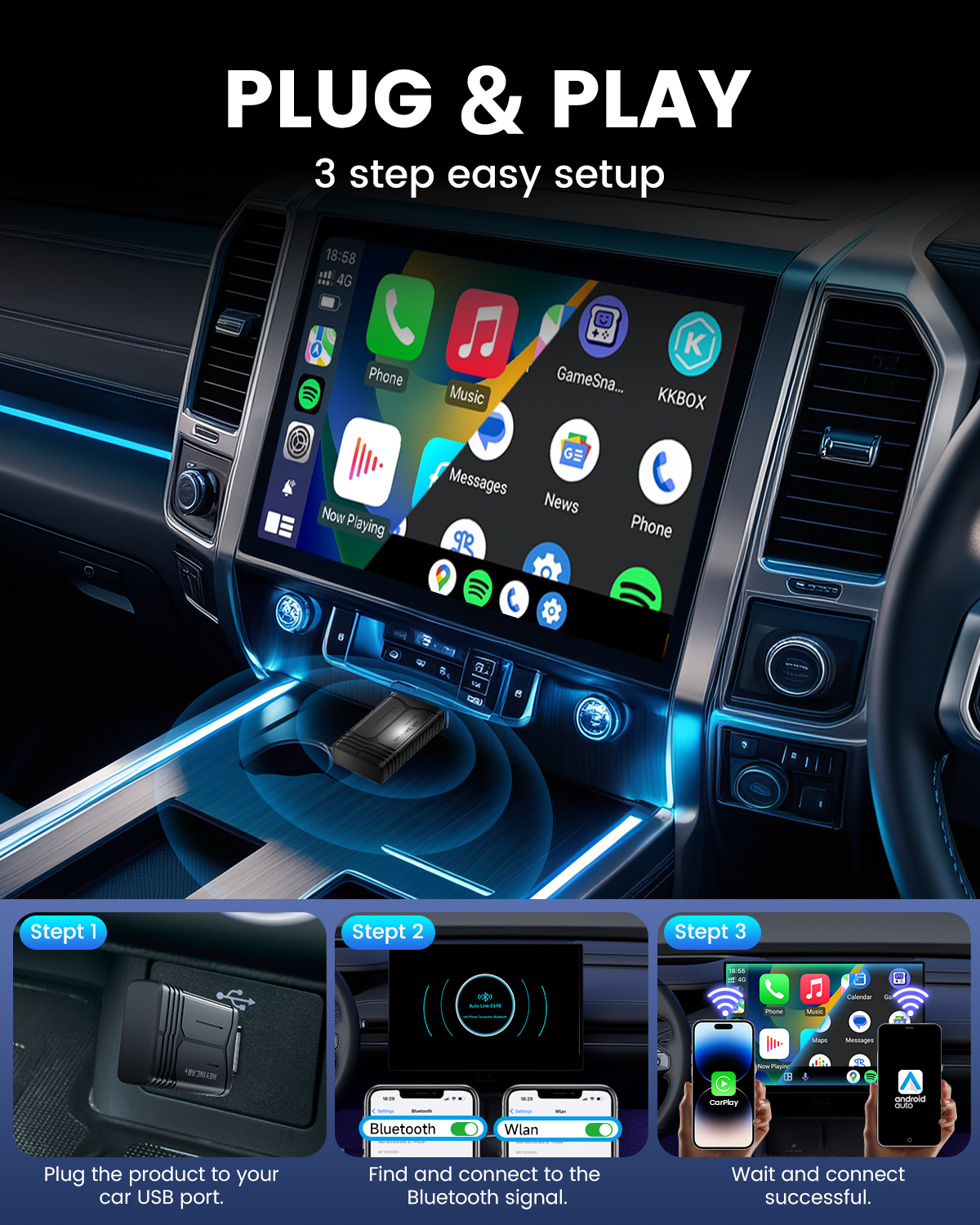 2026 NEW Wireless CarPlay Adap – обзор и цена Smartwatch Universal