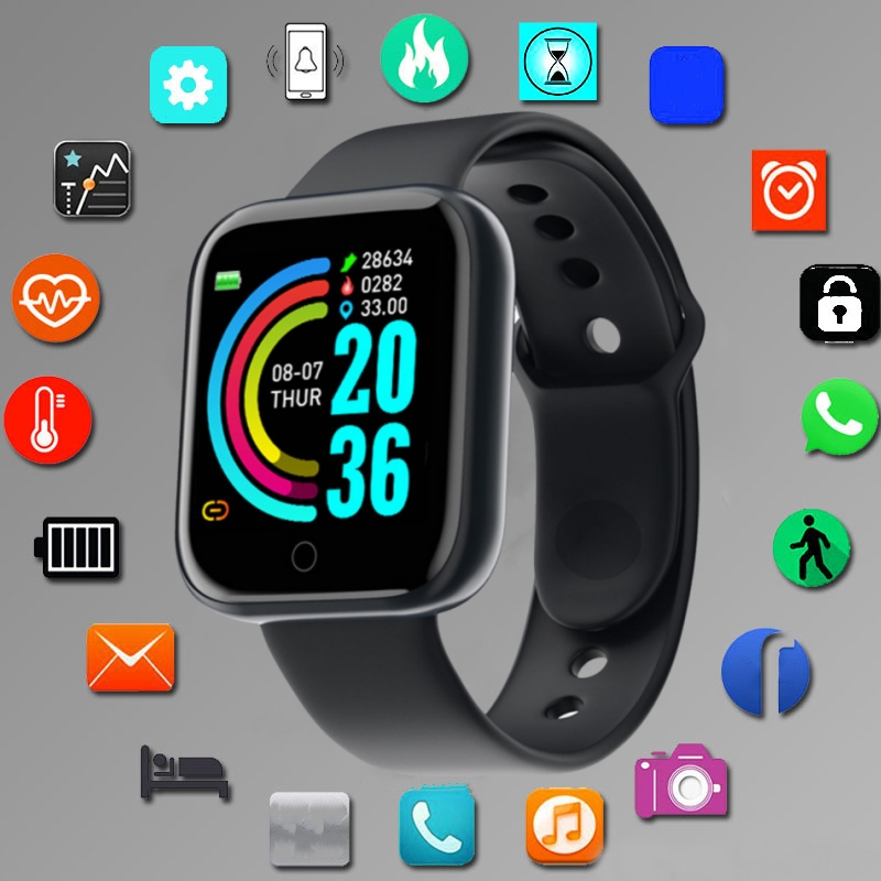 Smart Watch For Men Women Spor – обзор и цена Silicone Band Replacement