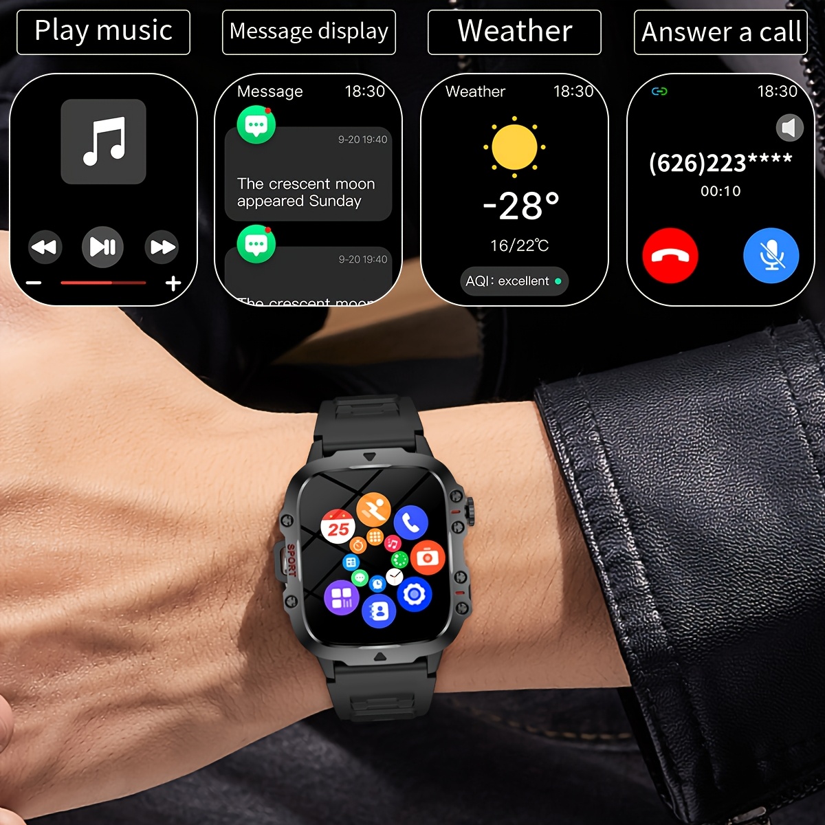 New Smart Watch, Equipped with – обзор и цена Smartwatch Face