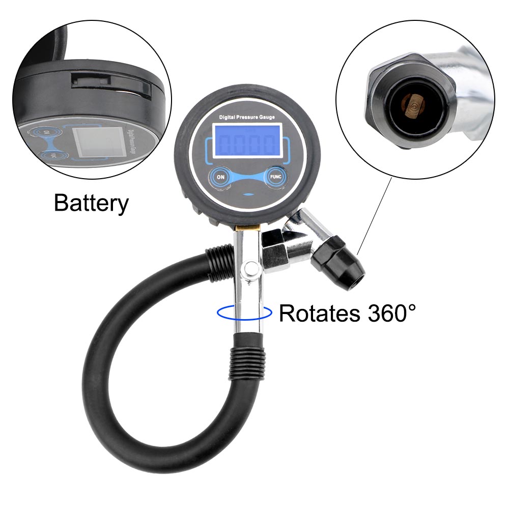 0-200Psi Tire Pressure Gauge M – обзор и цена Smartwatch Universal