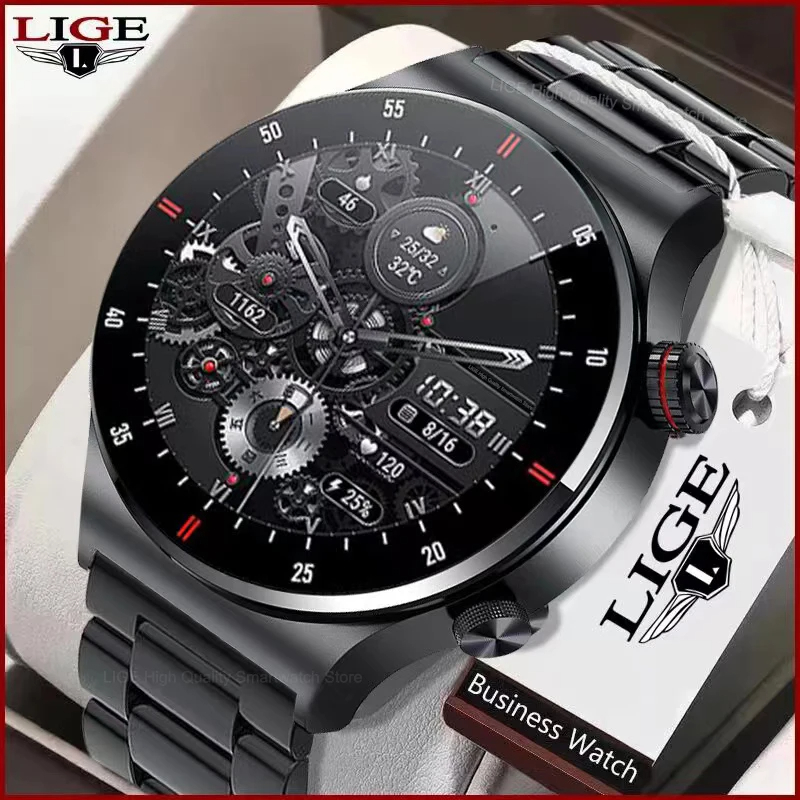 LIGE ECG+PPG Bluetooth Call Sm – обзор и цена Smartwatch Instagram