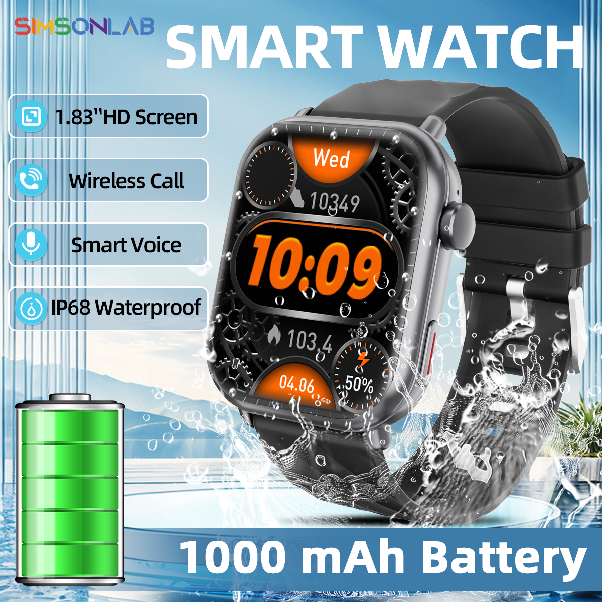2025 NEW Hot Smartwatch 1.83'' – обзор и цена Smartwatch Id