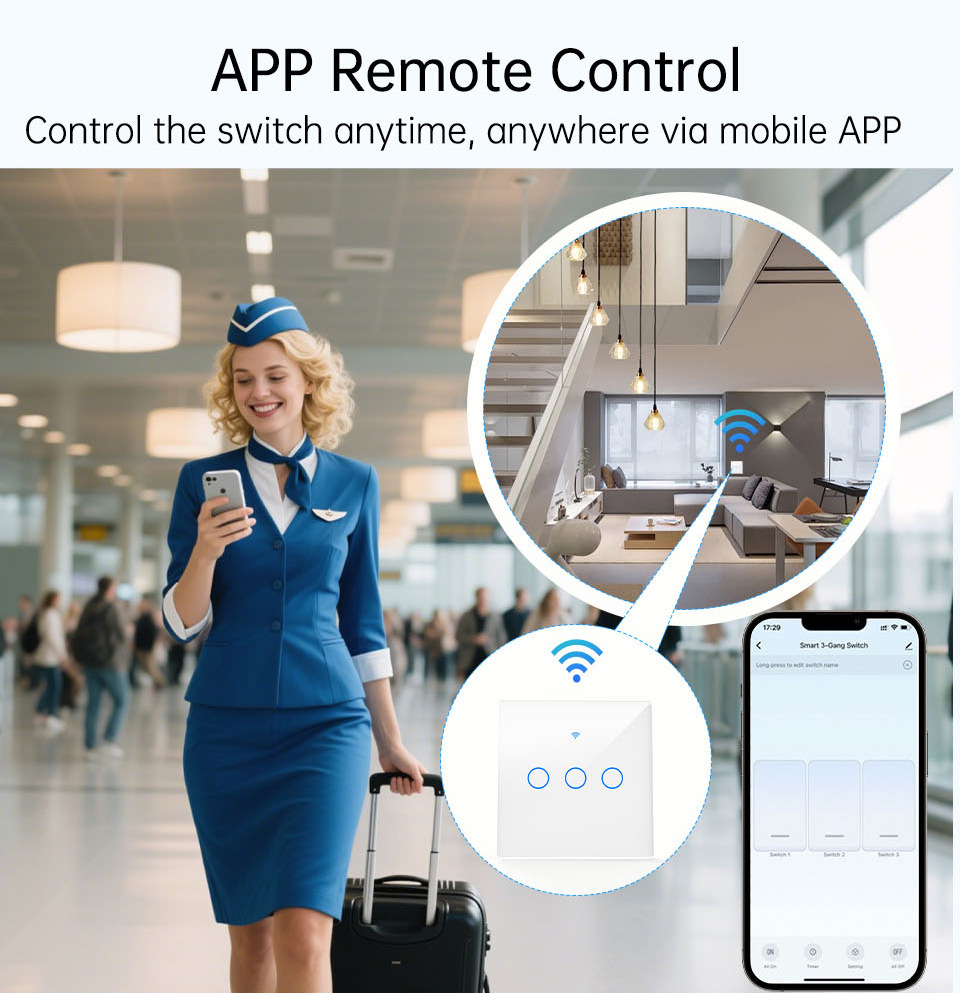 WiFi RF 433mhz Touch Wall Ligh – обзор и цена Smart Accessories