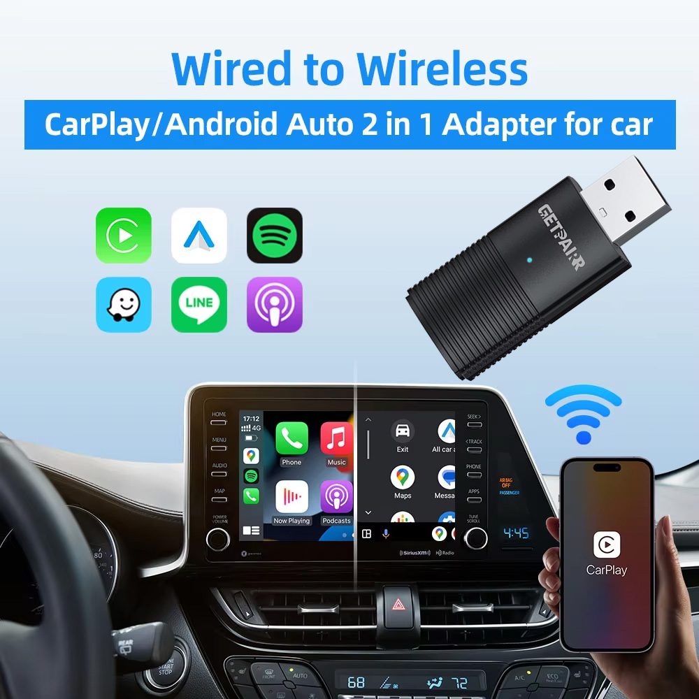 GetPairr Wireless CarPlay Dong – обзор и цена Smartwatch Universal