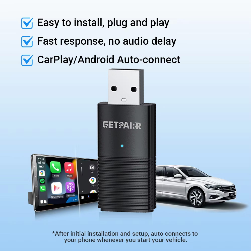 GetPairr Wireless CarPlay Dong – обзор и цена Smartwatch Universal