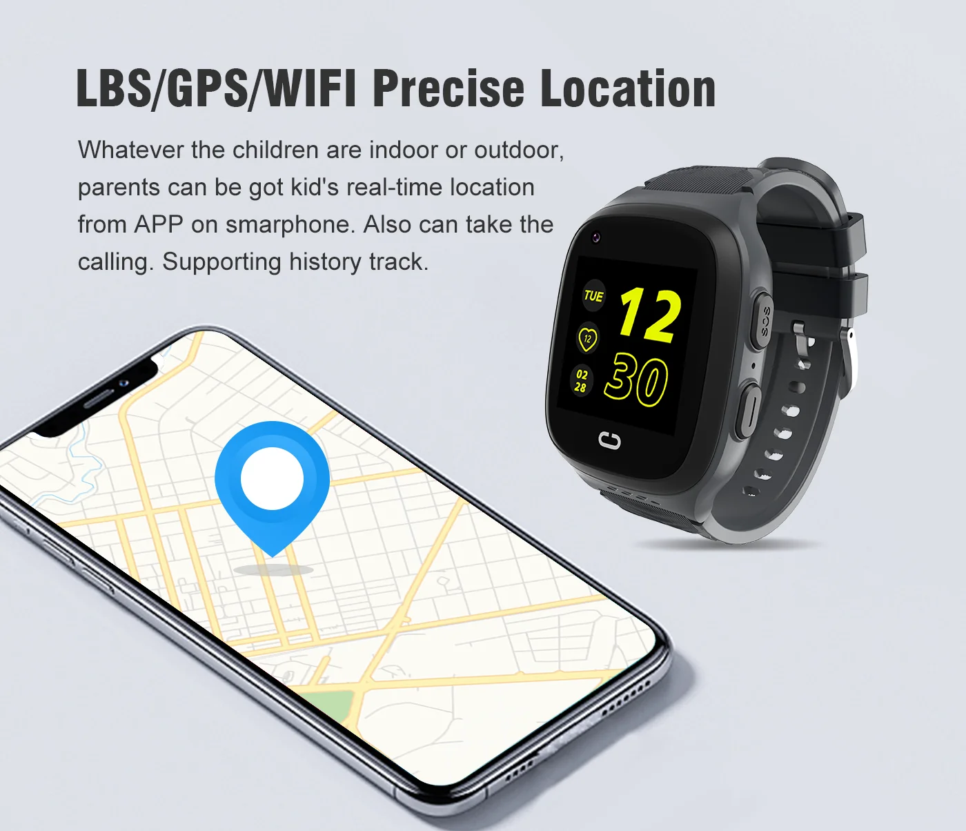 4G Kids Smartwatch SOS Waterpr – обзор и цена Smartwatch Id
