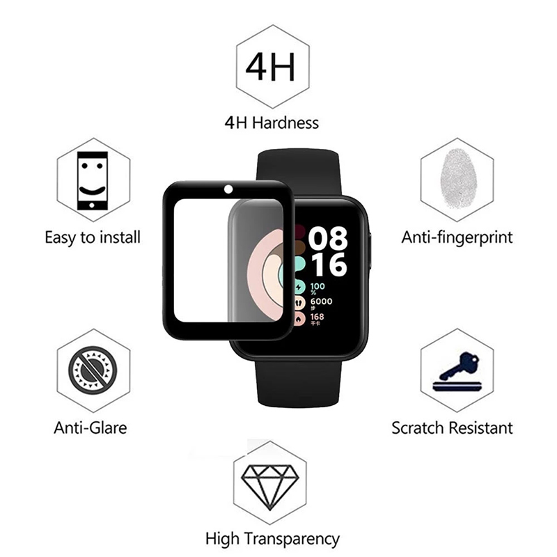2 Pcs Tempered Glass for Redmi – обзор и цена Smartwatch Icon