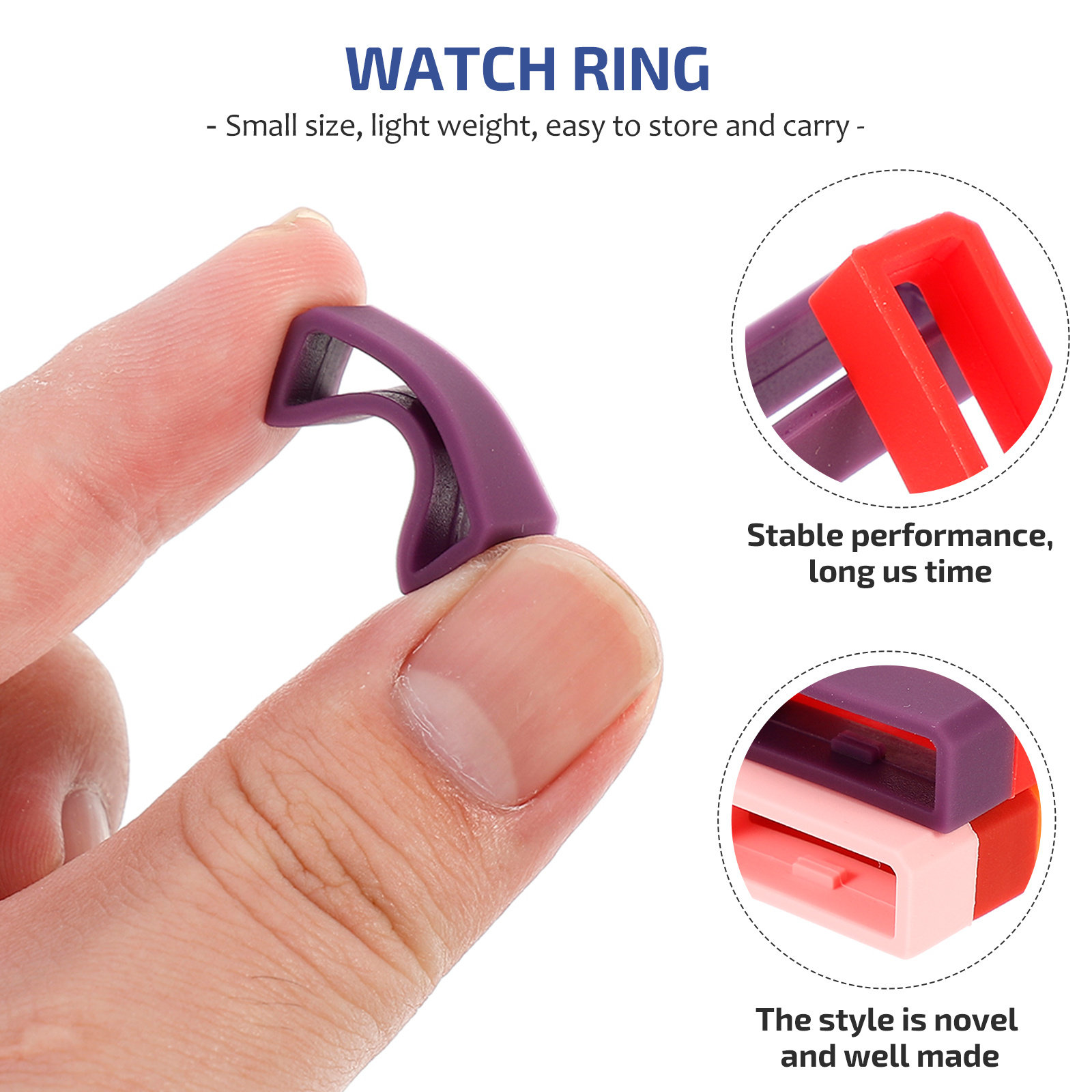 10Pcs Smooth Finish Silicone W – обзор и цена Smartwatch Straps & Accessories