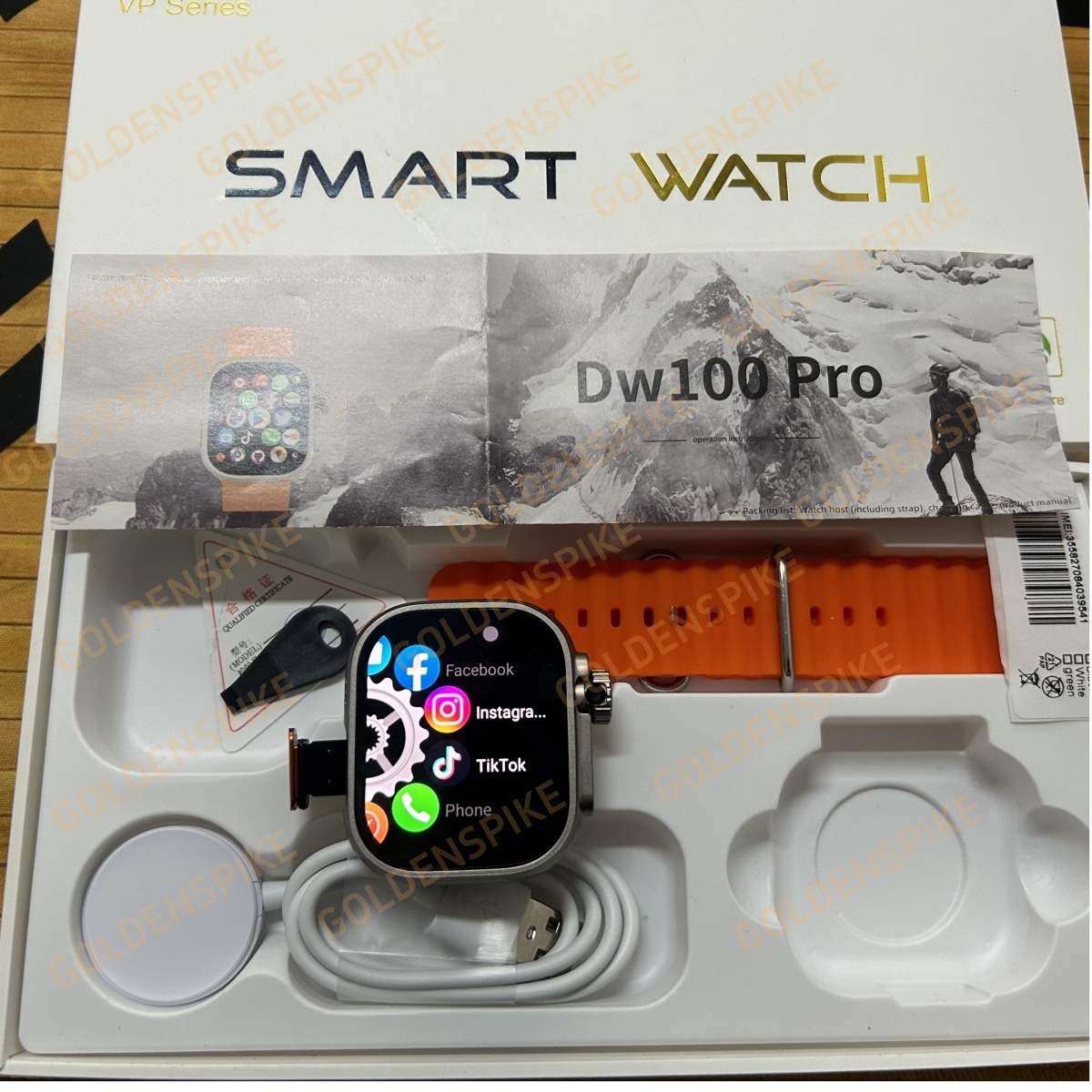 DW100 Pro Android Smartwatch F – обзор и цена Smartwatch Instagram