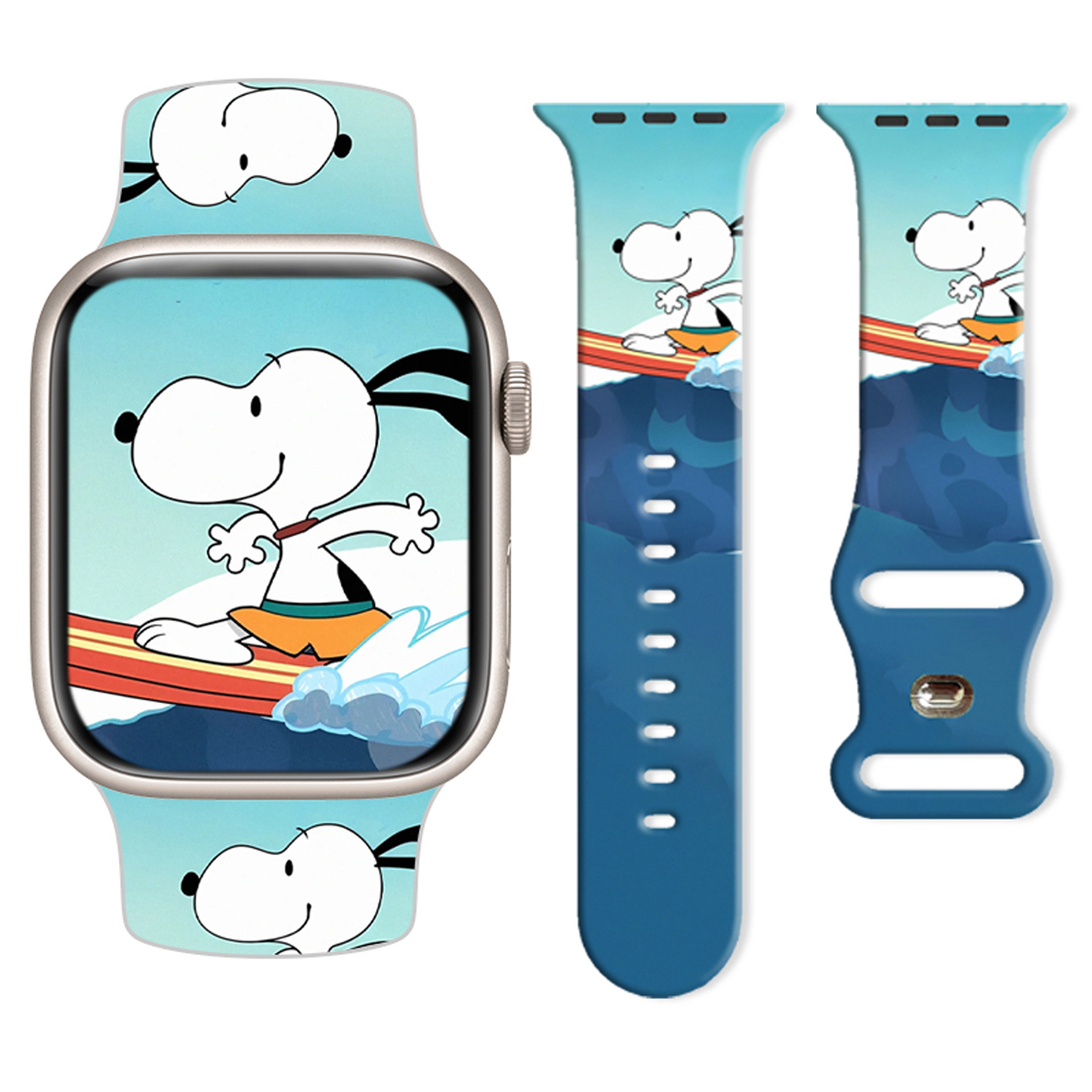 Beach Snoopy Printed Strap for – обзор и цена Sport Loop Strap