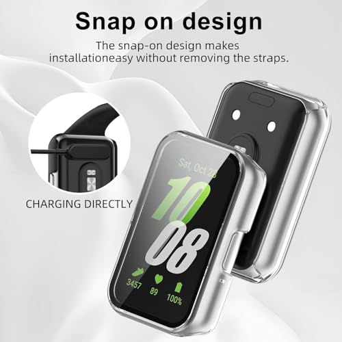Glass+Case For Samsung Galaxy  – обзор и цена Smartwatch Watch Accessories For Women