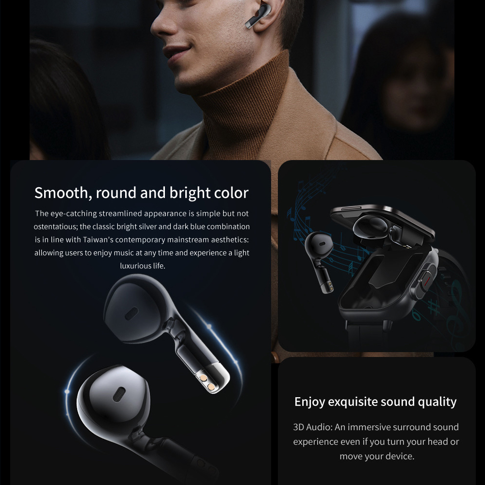 BT Call Blue Tooth Headphones  – обзор и цена Smartwatch Headset