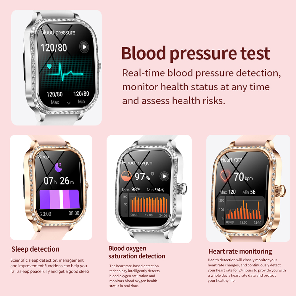 2026 New Fashion Women Diamond – обзор и цена Smartwatch Face