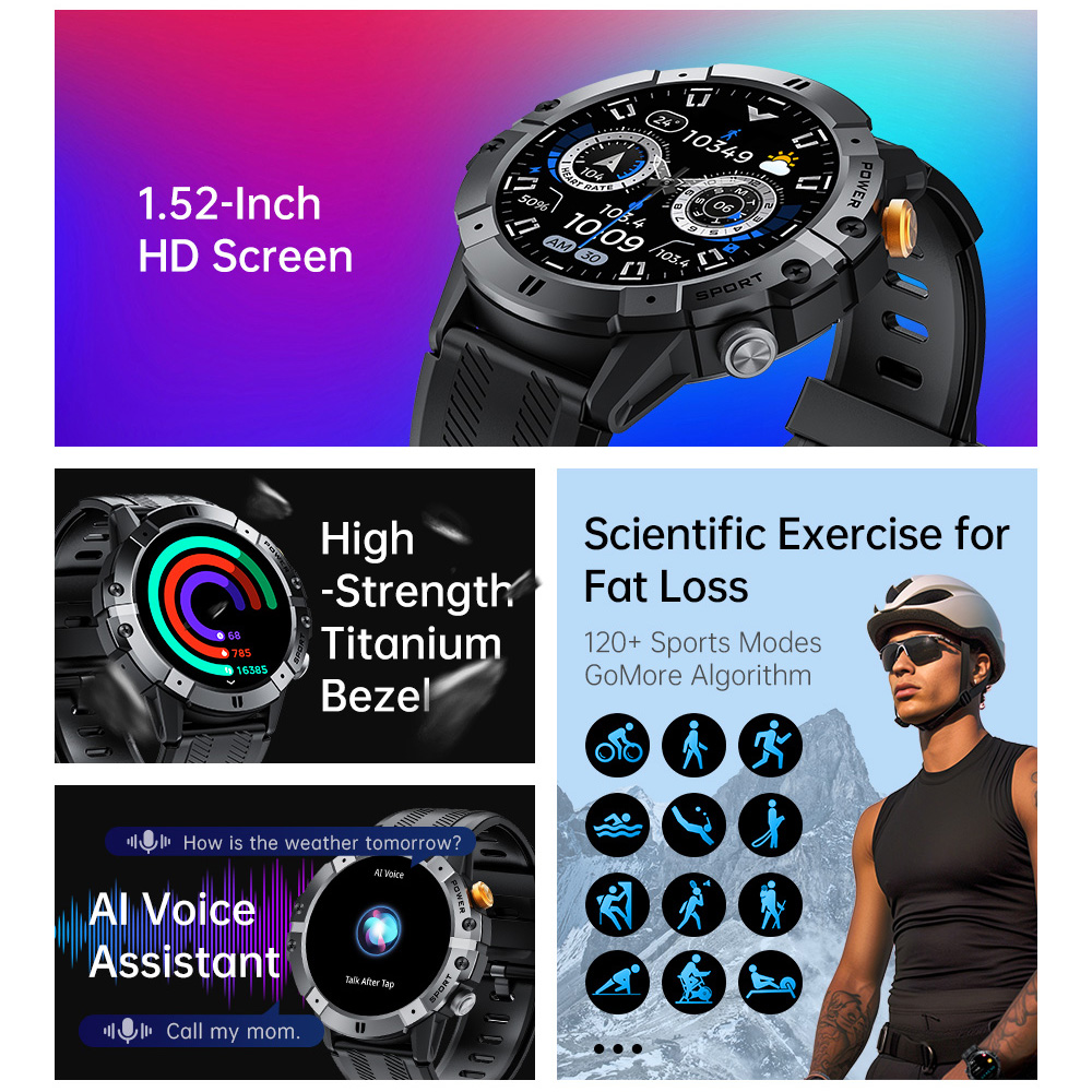Outdoor Military Smart Watch B – обзор и цена Smartwatch Face