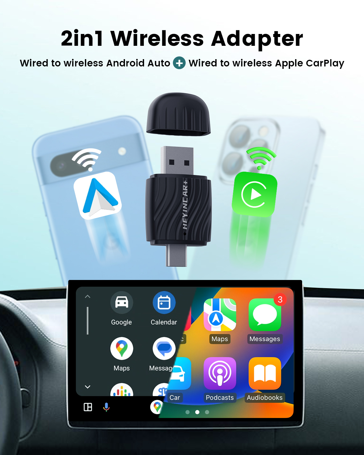 HEYINCAR 2 in 1 Interface Wire – обзор и цена Smartwatch Universal
