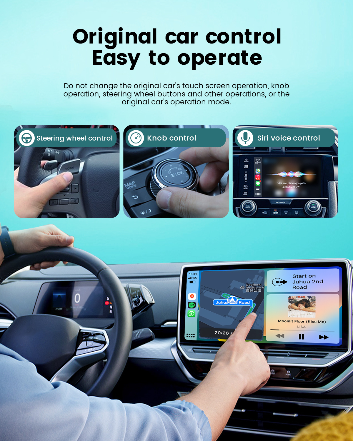 HEYINCAR 2 in 1 Interface Wire – обзор и цена Smartwatch Universal