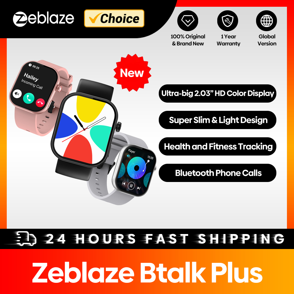 New Zeblaze Btalk Plus Voice C – обзор и цена Smartwatch Id