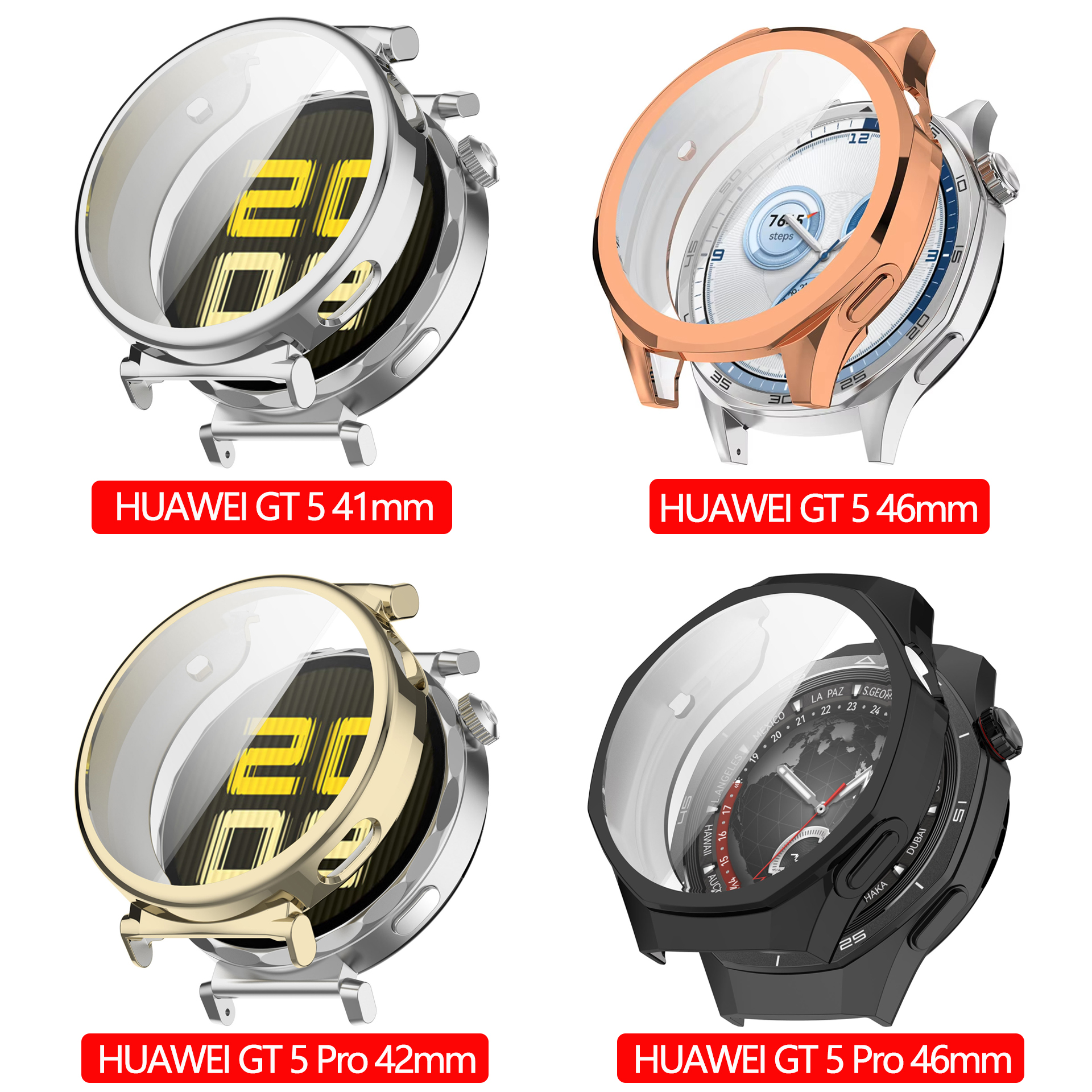 Case For HUAWEI Watch GT 5/5 P – обзор и цена Smartwatch Watch Accessories For Women