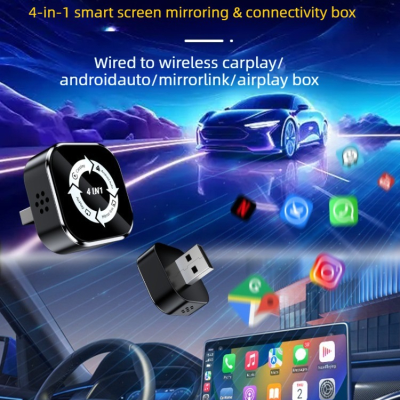 4-in-1 Wireless CarPlay Androi – обзор и цена Smartwatch Universal