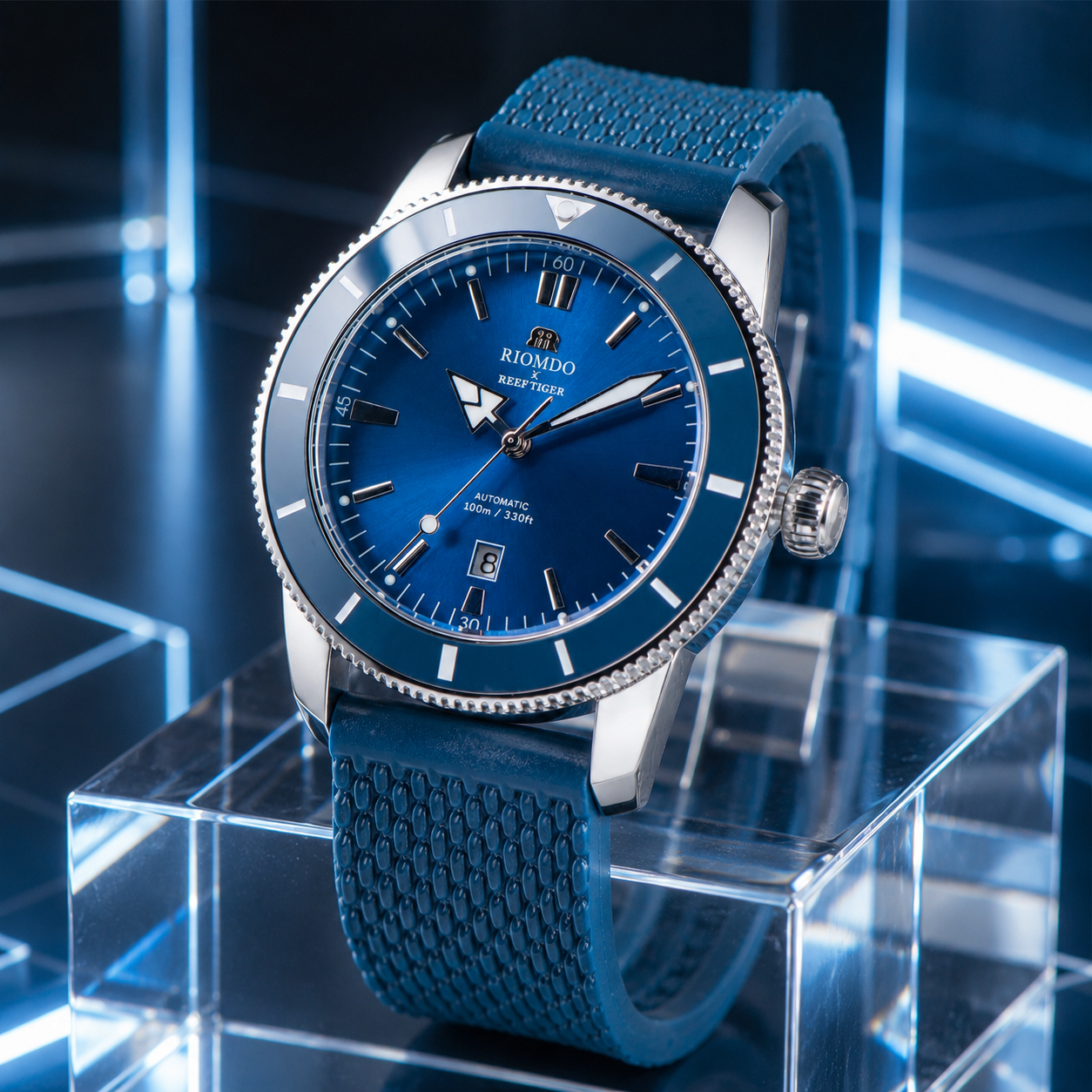 RIOMDO&RF Luxury Brand Men's A – обзор и цена Stainless Mesh Band