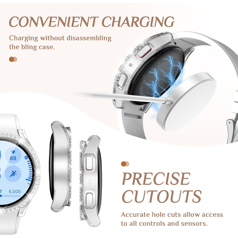 Bling Case for Samsung Galaxy  – обзор и цена Accessories For Galaxy Watch 5