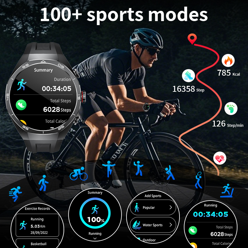 2026 NEW For Android TWS Music – обзор и цена Smartwatch Headset