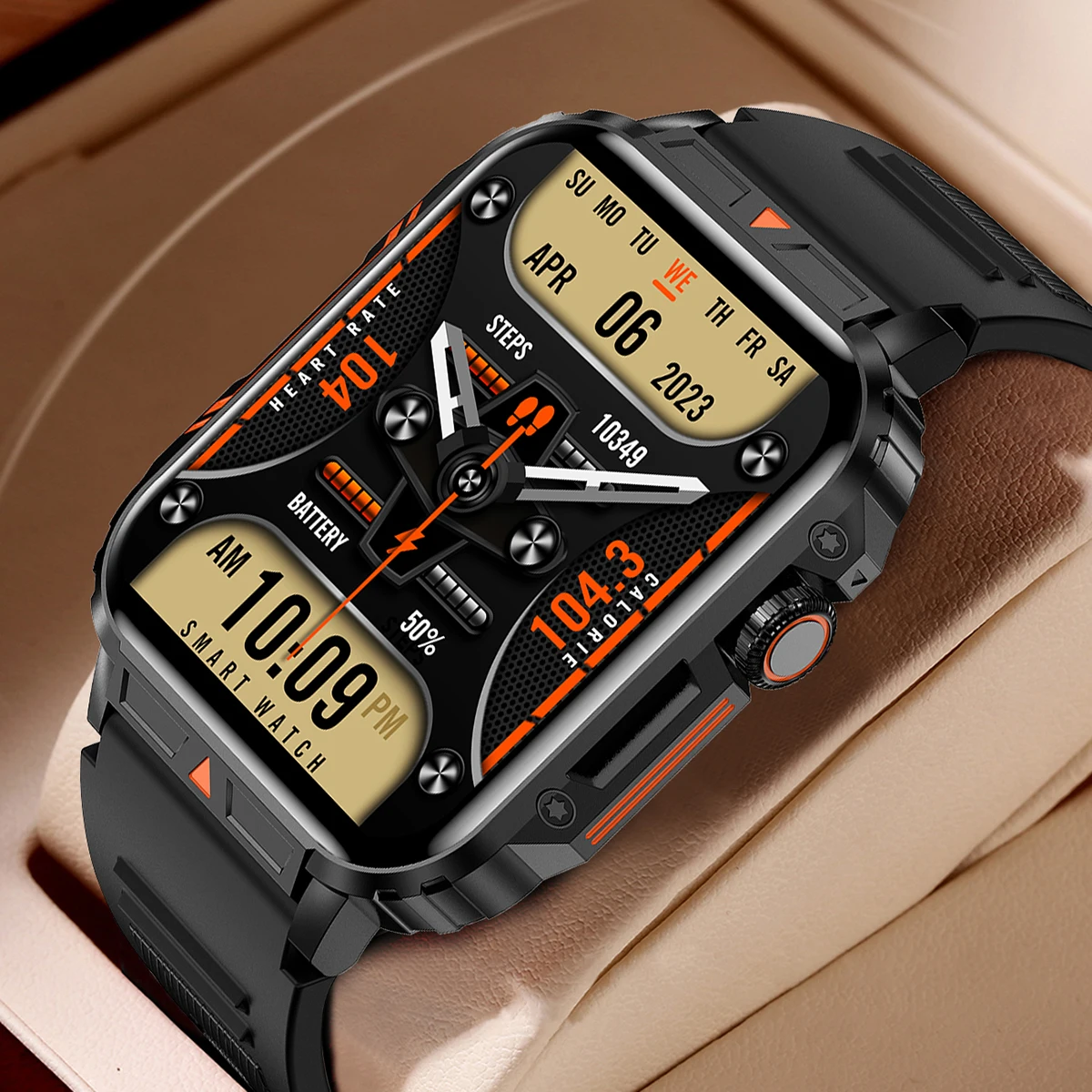 2026 Luxury Military Smart Wat – обзор и цена Smartwatch Face