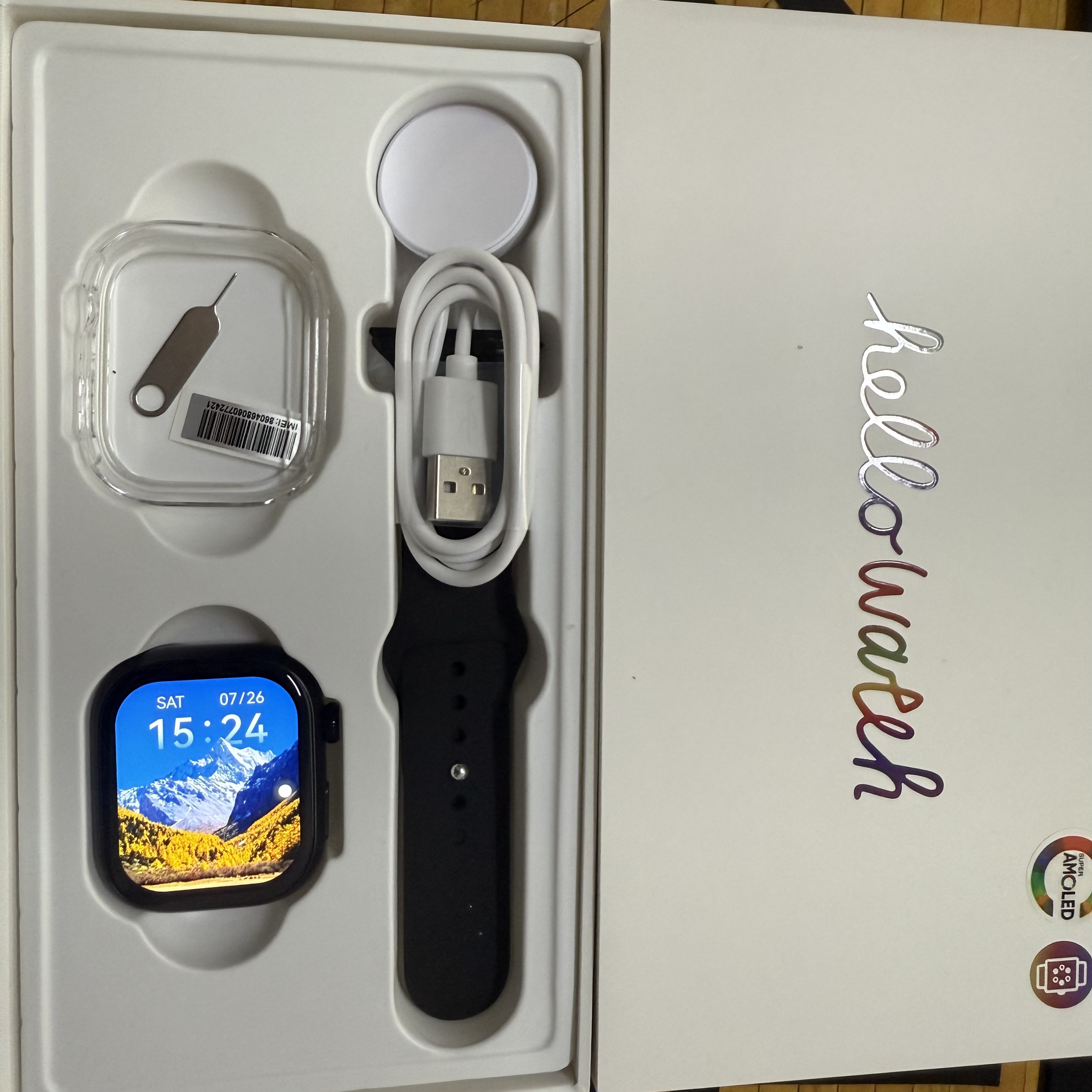 New VP69 2.39inch Amoled Andro – обзор и цена Smartwatch Id
