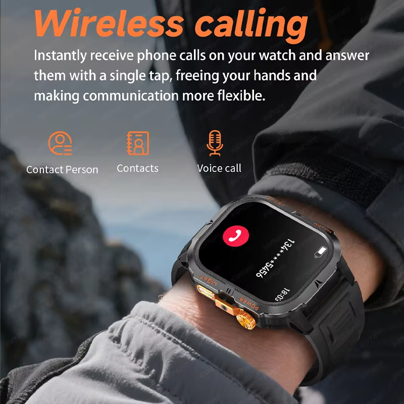 2026 Rugged Military Smart Wat – обзор и цена Smartwatch M Active