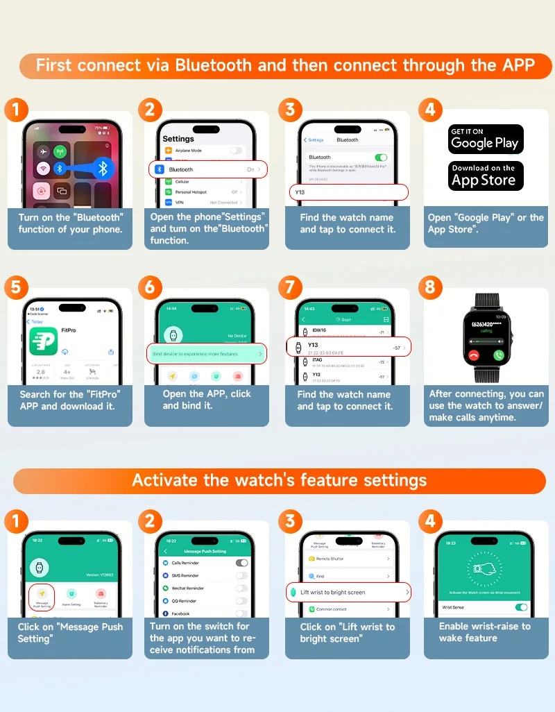 Smart Watch For Android IOS Wa – обзор и цена Smartwatch Id