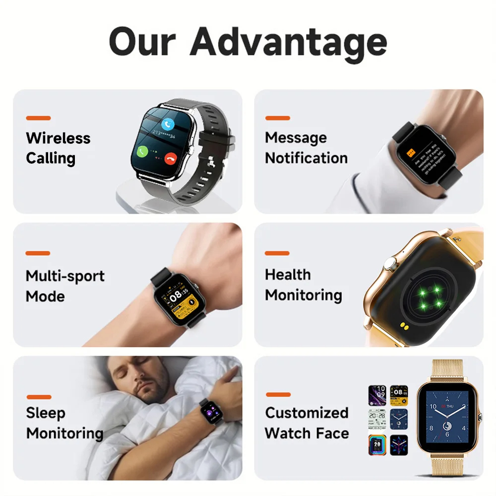 Smart Watch For Android IOS Wa – обзор и цена Smartwatch Id