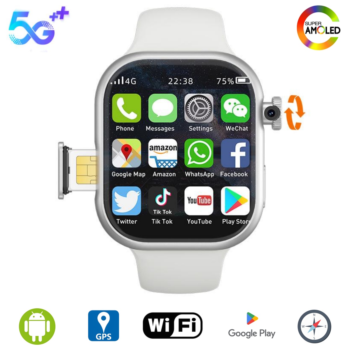 Goldenspike S10 Smart Watch 2. – обзор и цена Smartwatch Face
