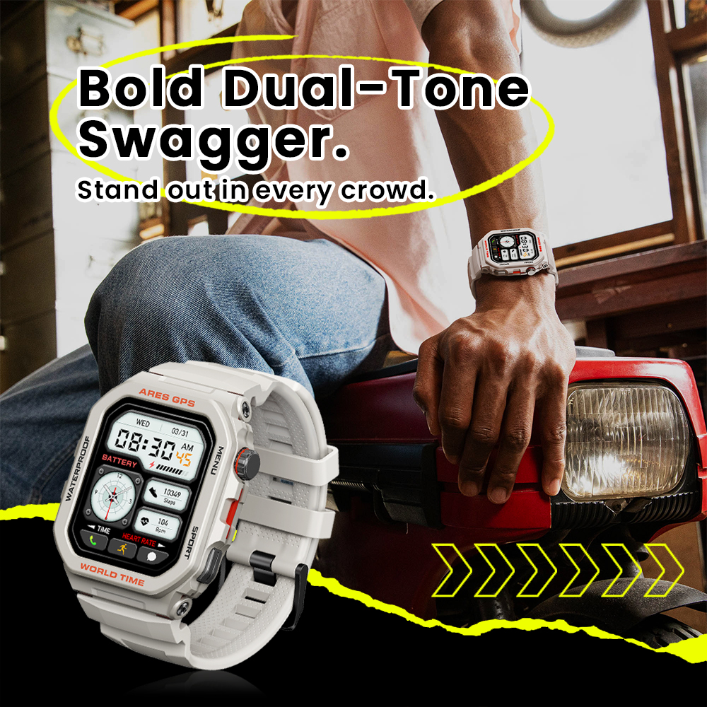 New Zeblaze Ares GPS Smart Wat – обзор и цена Smartwatch Face