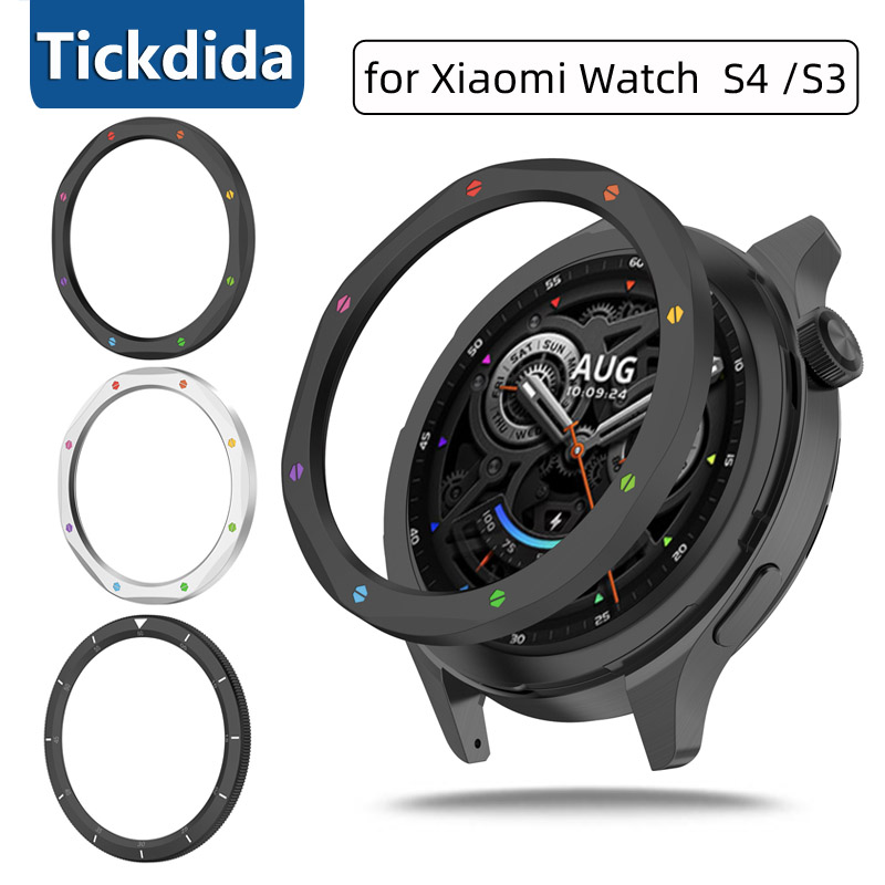 Metal Bezel Ring Case For Xiao – обзор и цена Xiaomi Smartwatch Accessories