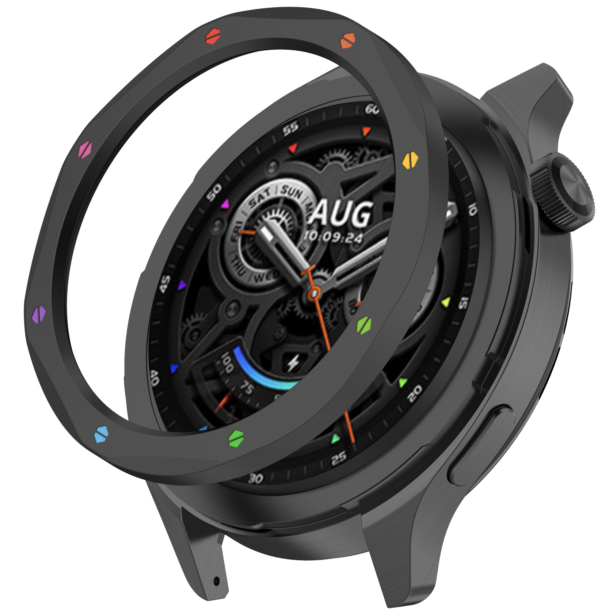 Metal Bezel Ring Case For Xiao – обзор и цена Xiaomi Smartwatch Accessories