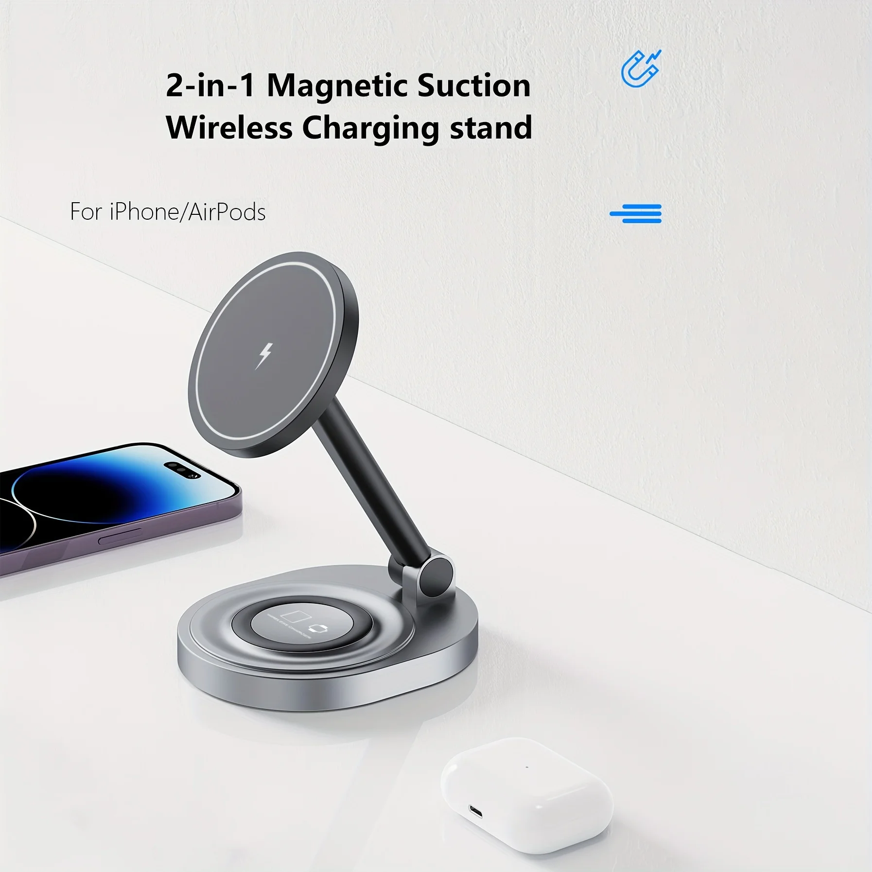 2 In 1 Magnetic Wireless Charg – обзор и цена Smartwatch Ac