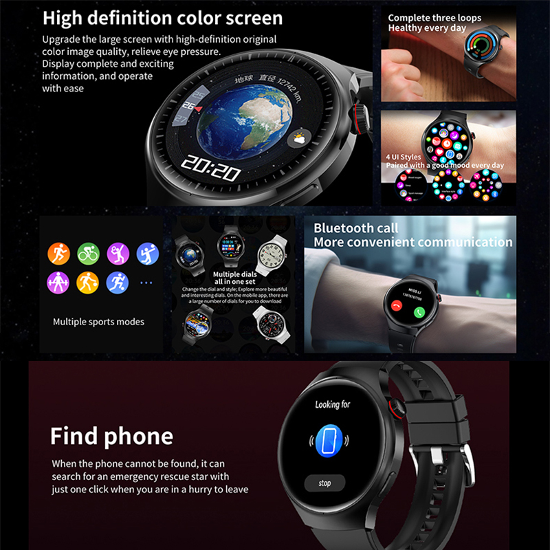 2026 New Smart Watch Men Custo – обзор и цена Smartwatch M Active