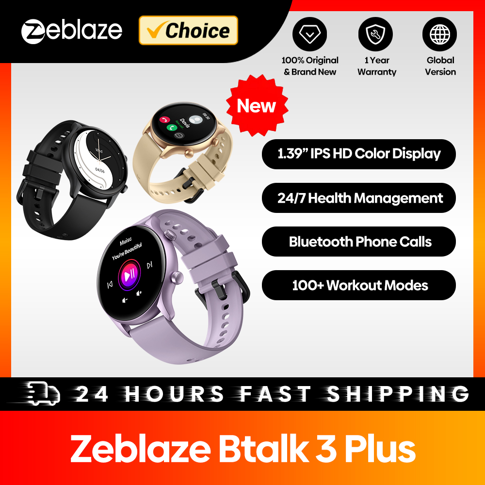 New Zeblaze Btalk 3 Plus Voice – обзор и цена Smartwatch Face